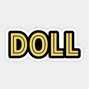 DOLL Sticker